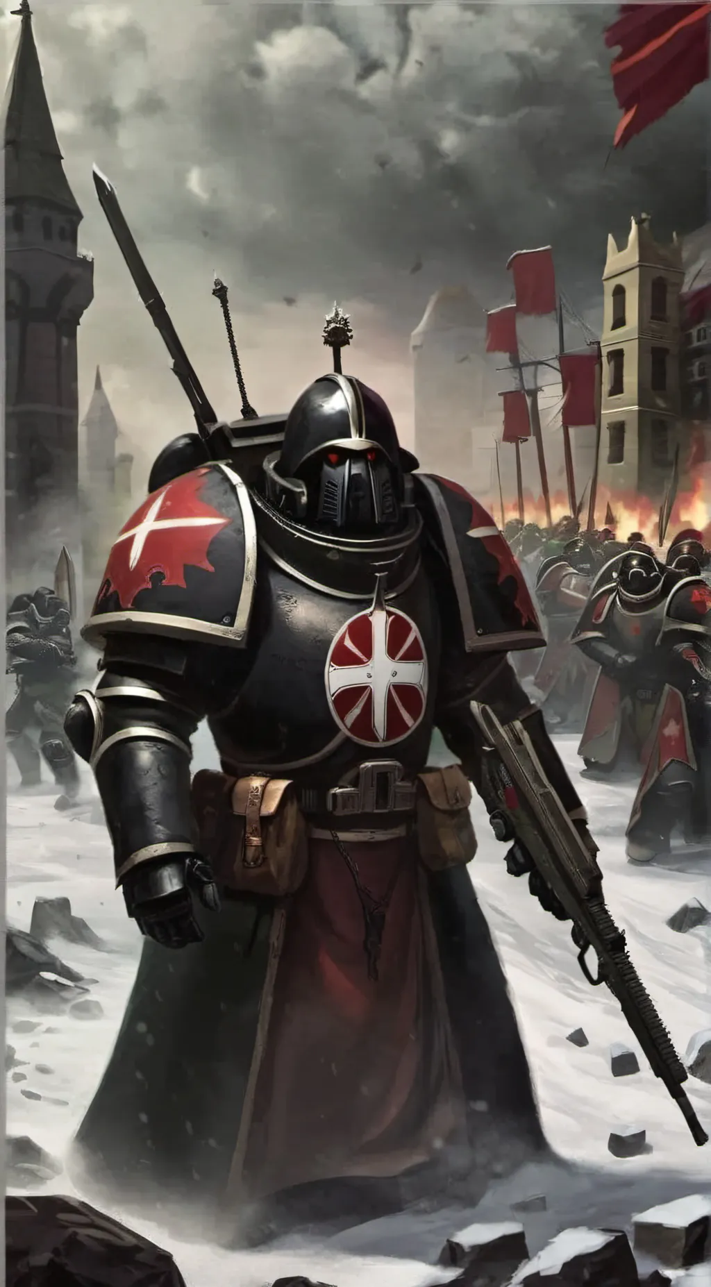 ai character: commander Ragnar background