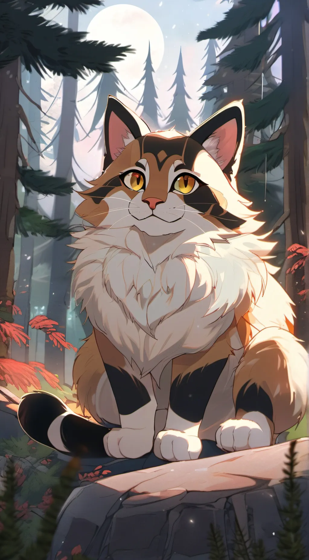 ai character: Stag background