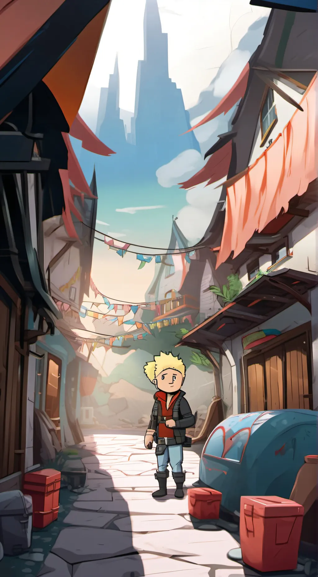 ai character: baby alan background