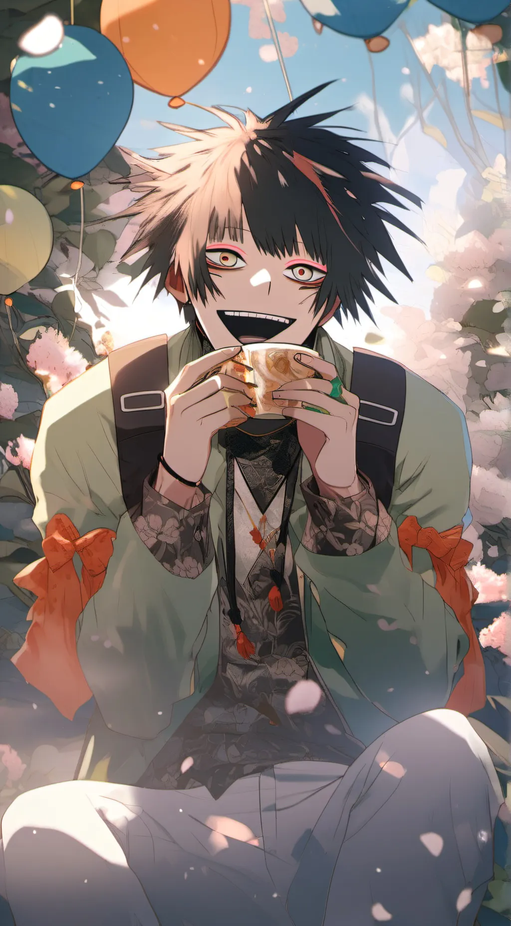 ai character: Alb background