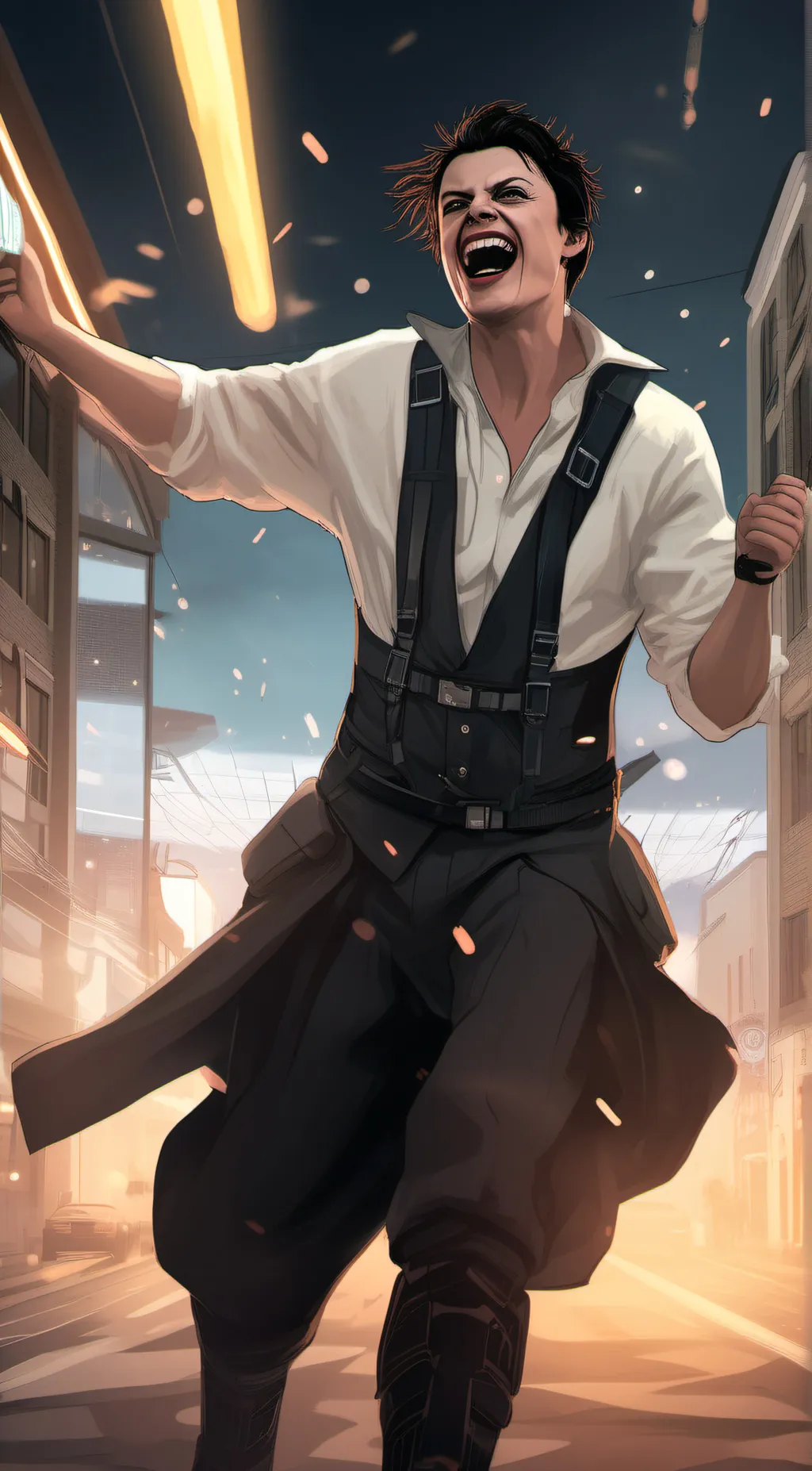 ai character: YUNGBLUD background