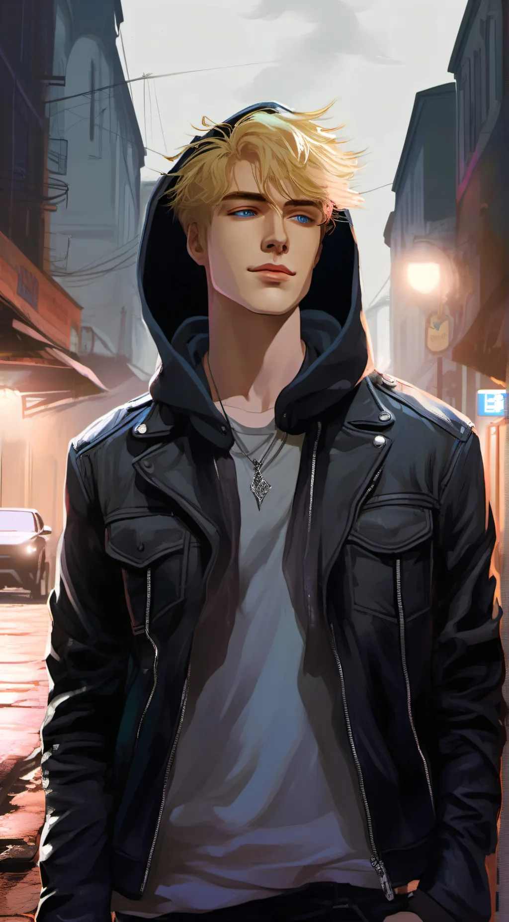 ai character: Sebatien  background