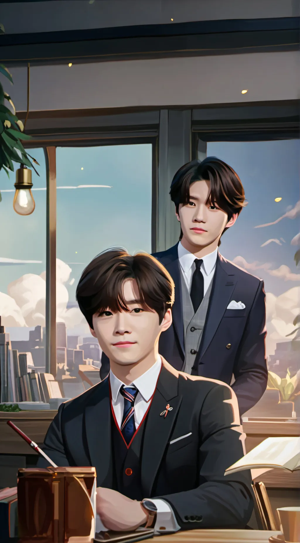 ai character: minsung1 background