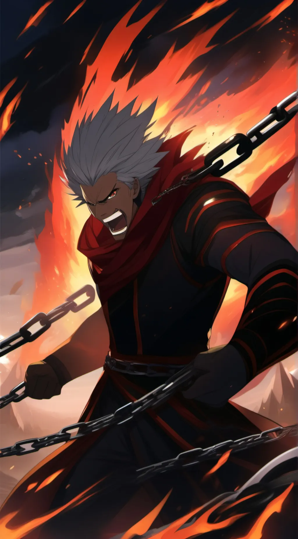 ai character: Fenikkusu background