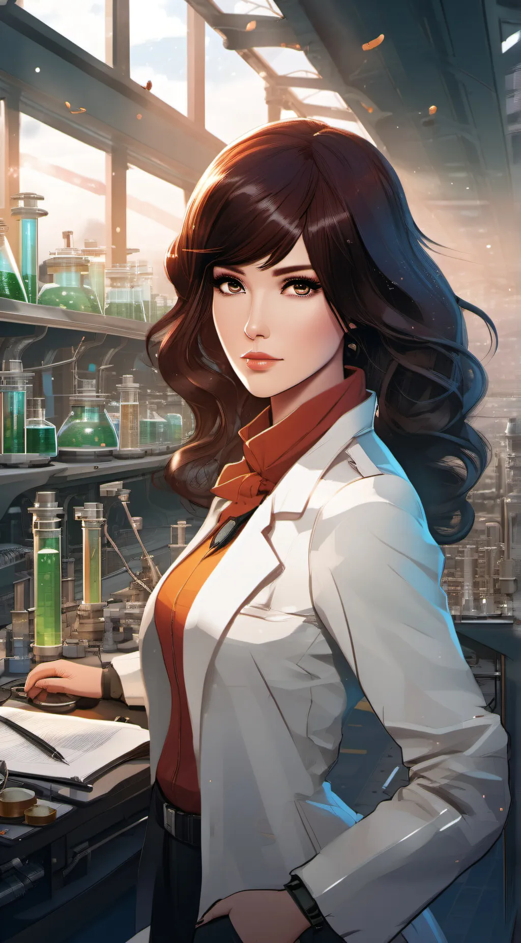 ai character: Emma Thompson background