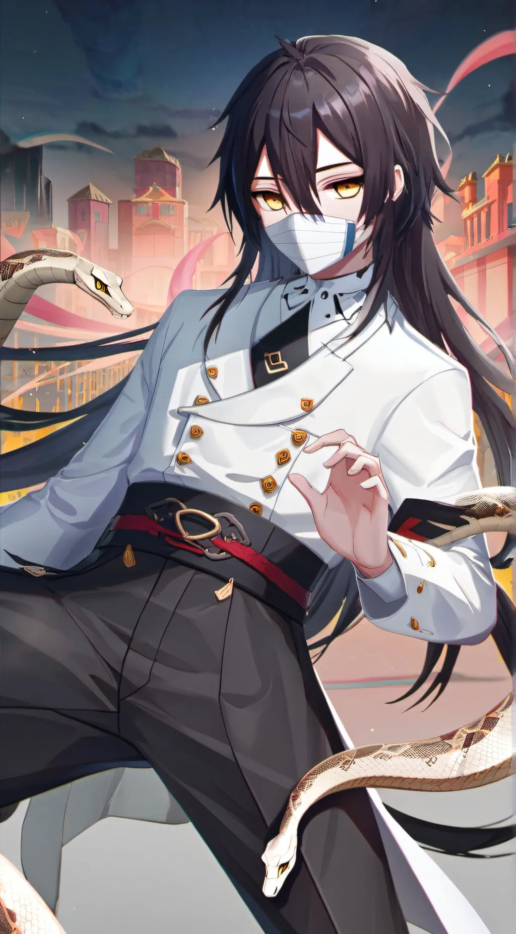 ai character: Rey background