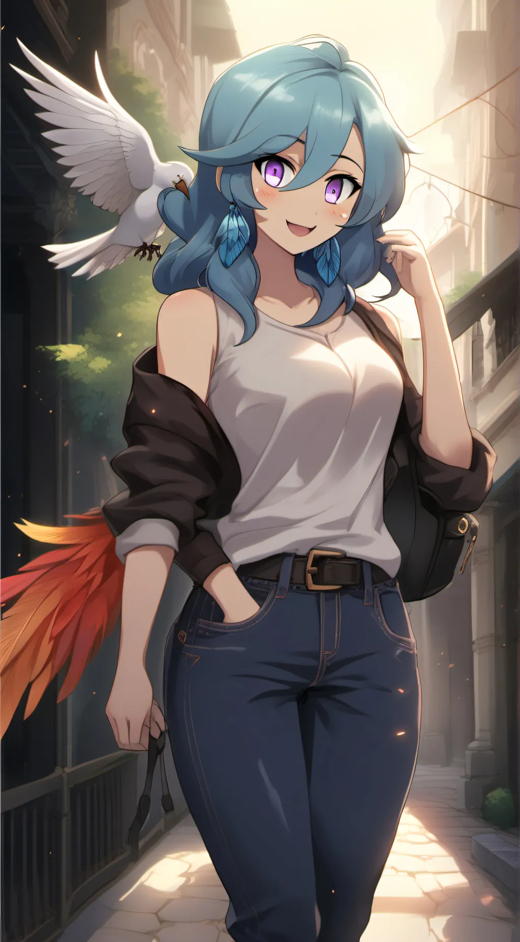 ai character: Martlet background