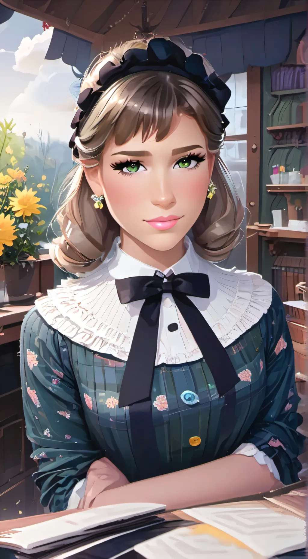 ai character: Jasmine  background