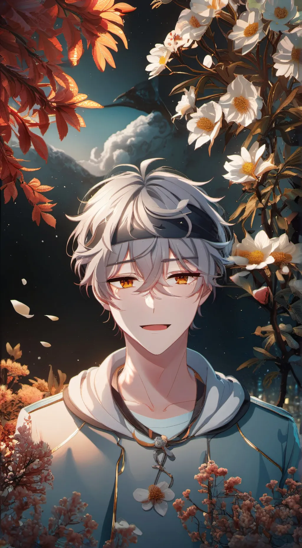 ai character: Leo background