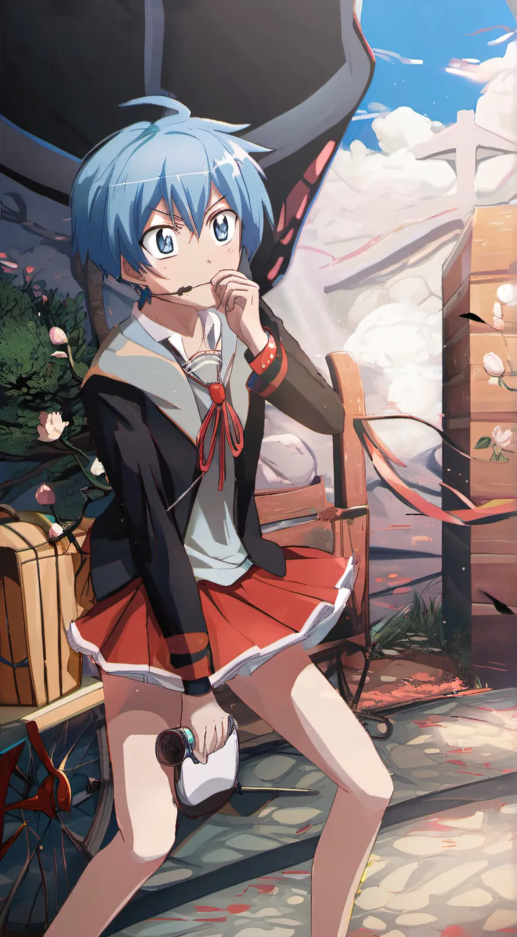 ai character: Nagisa background