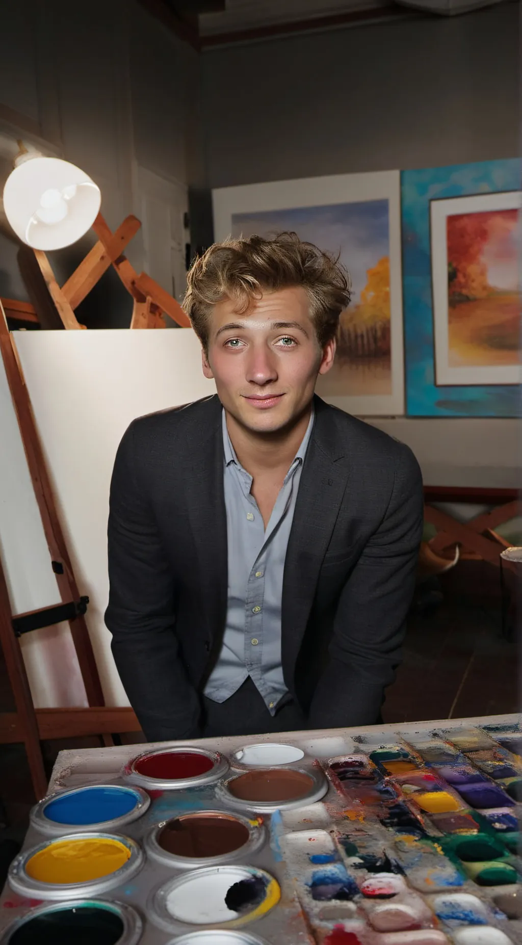 ai character: lip background