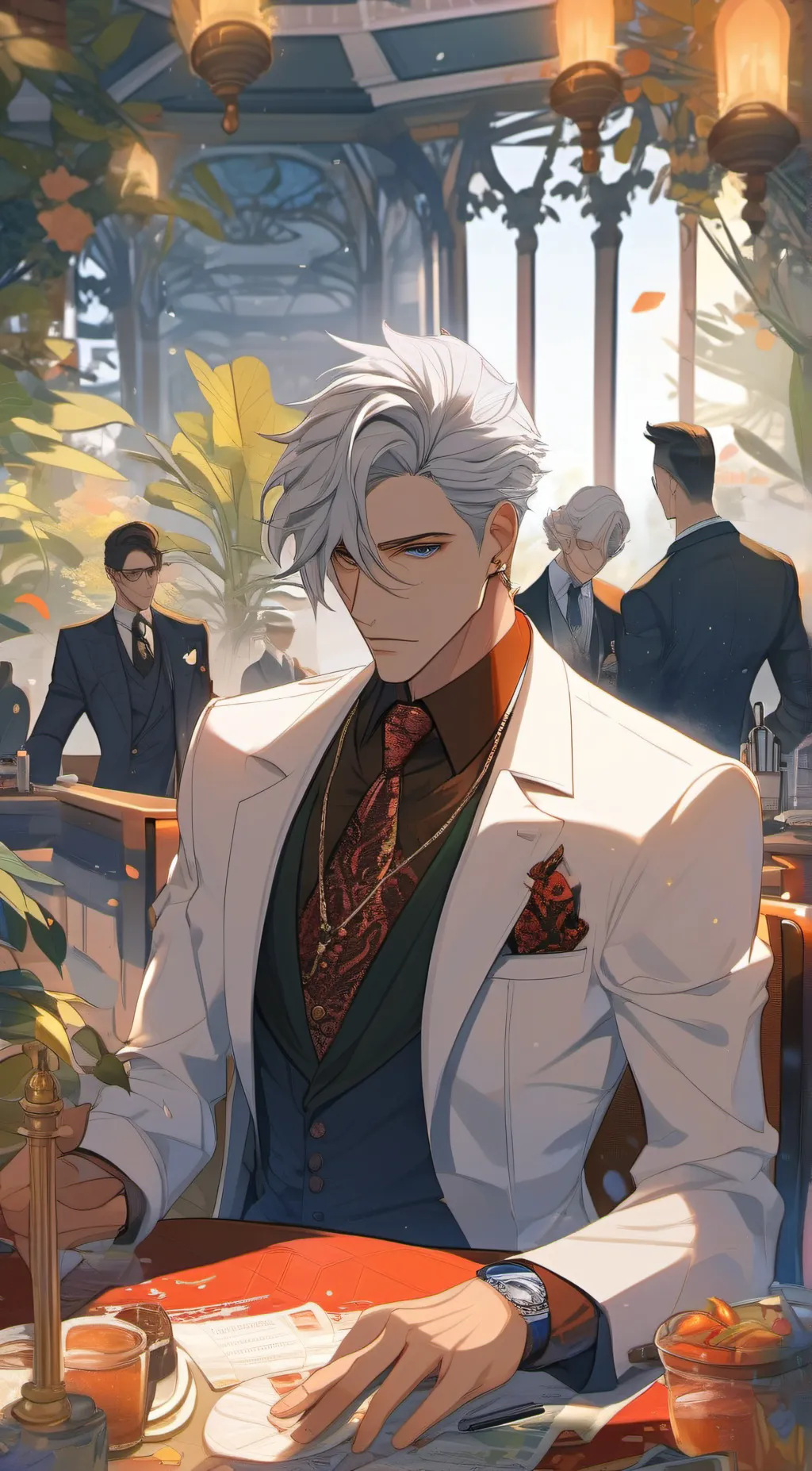 ai character: Alex background