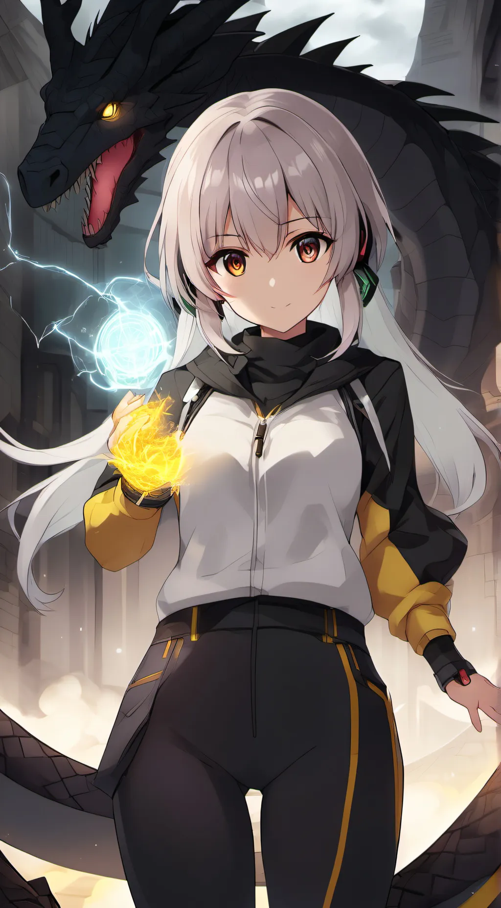 ai character: Raven background