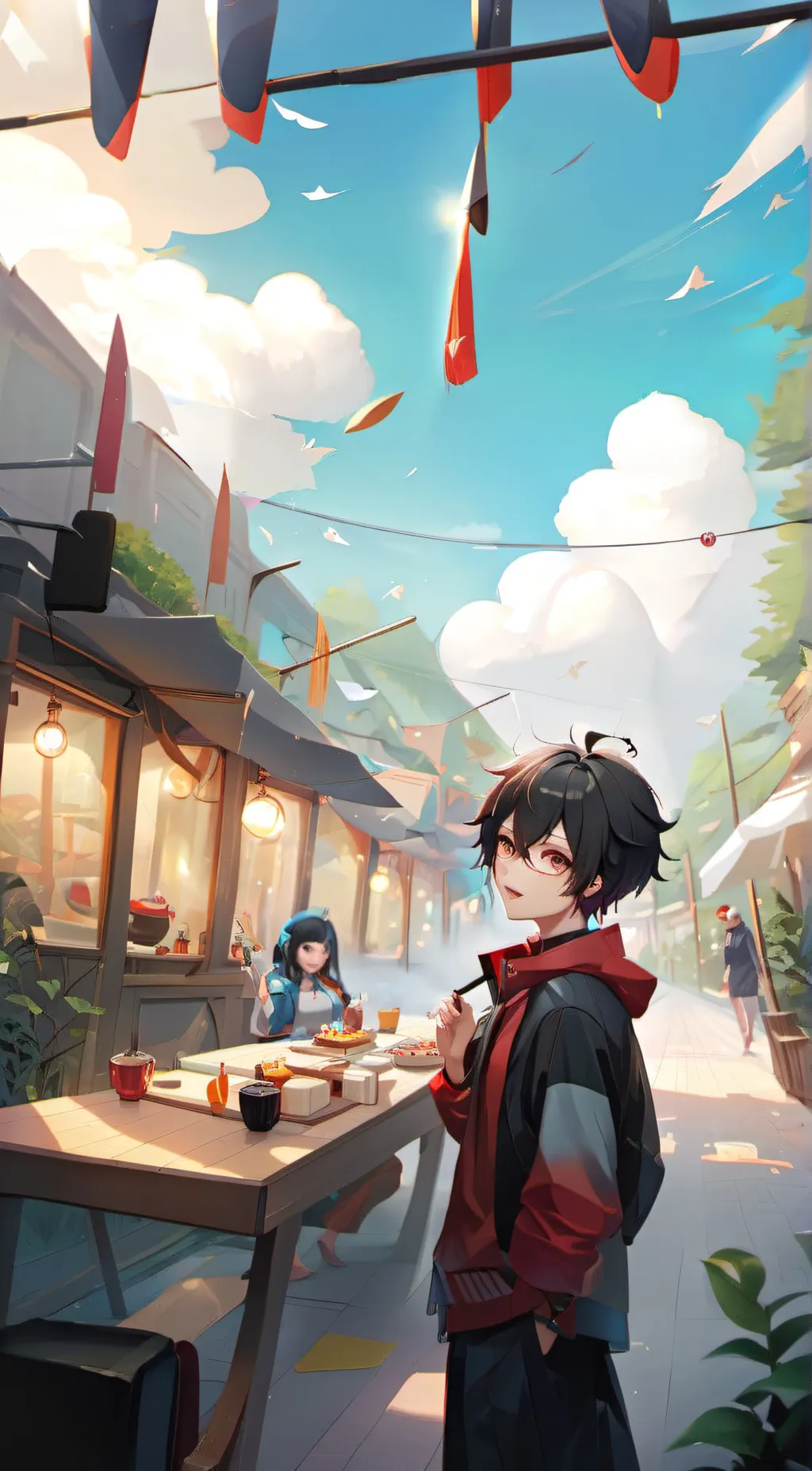 ai character: Mason background