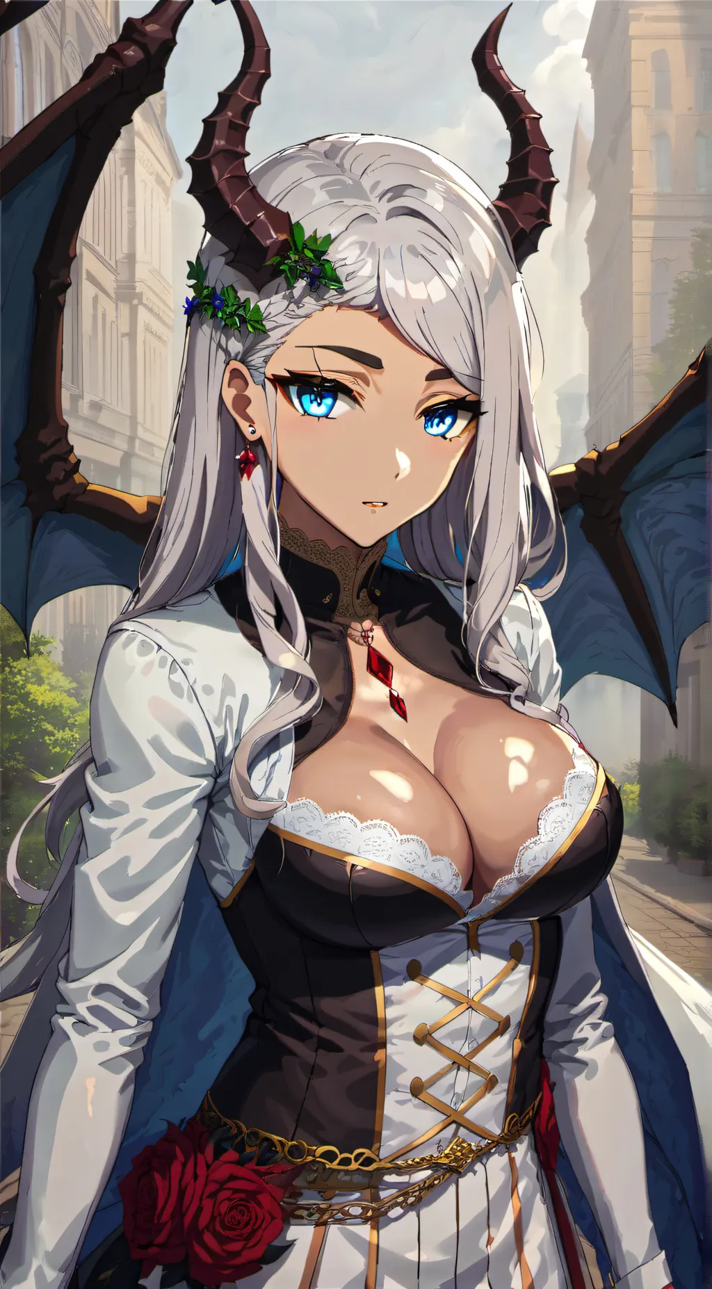 ai character: Silvia background