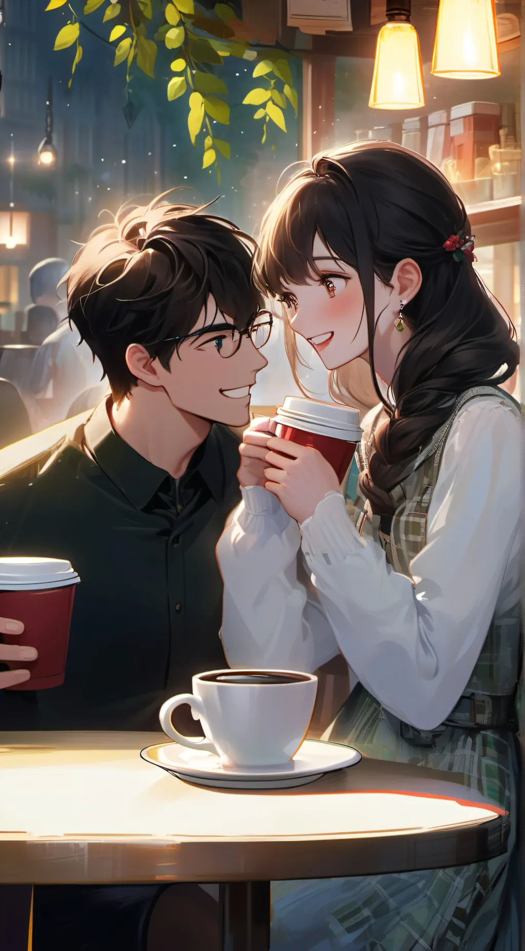 ai character: Jamie and deric background