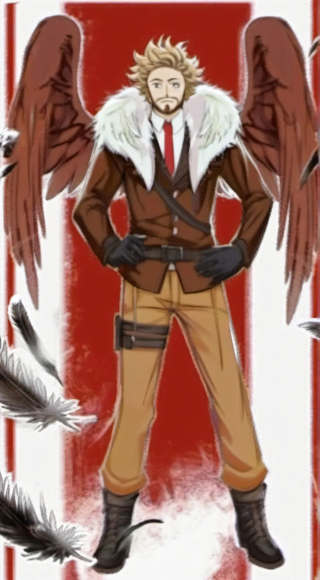 ai character: Mha background