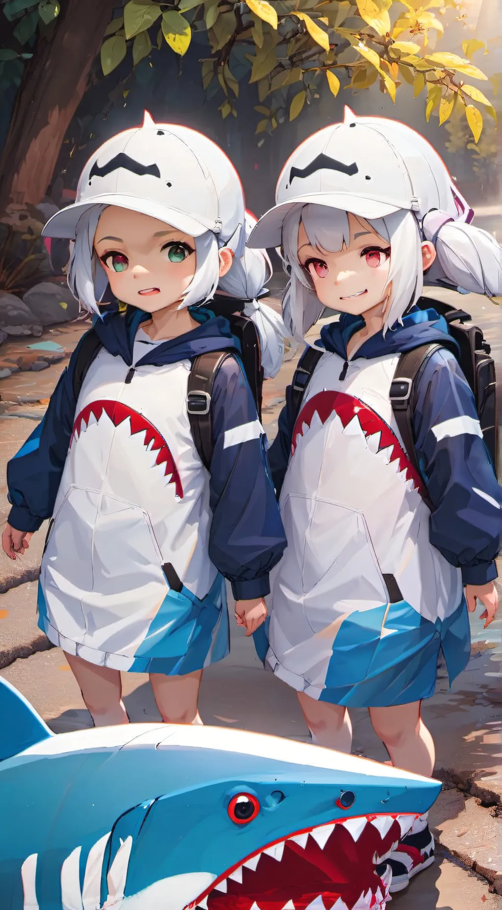 ai character: Eclipse and Lunar background