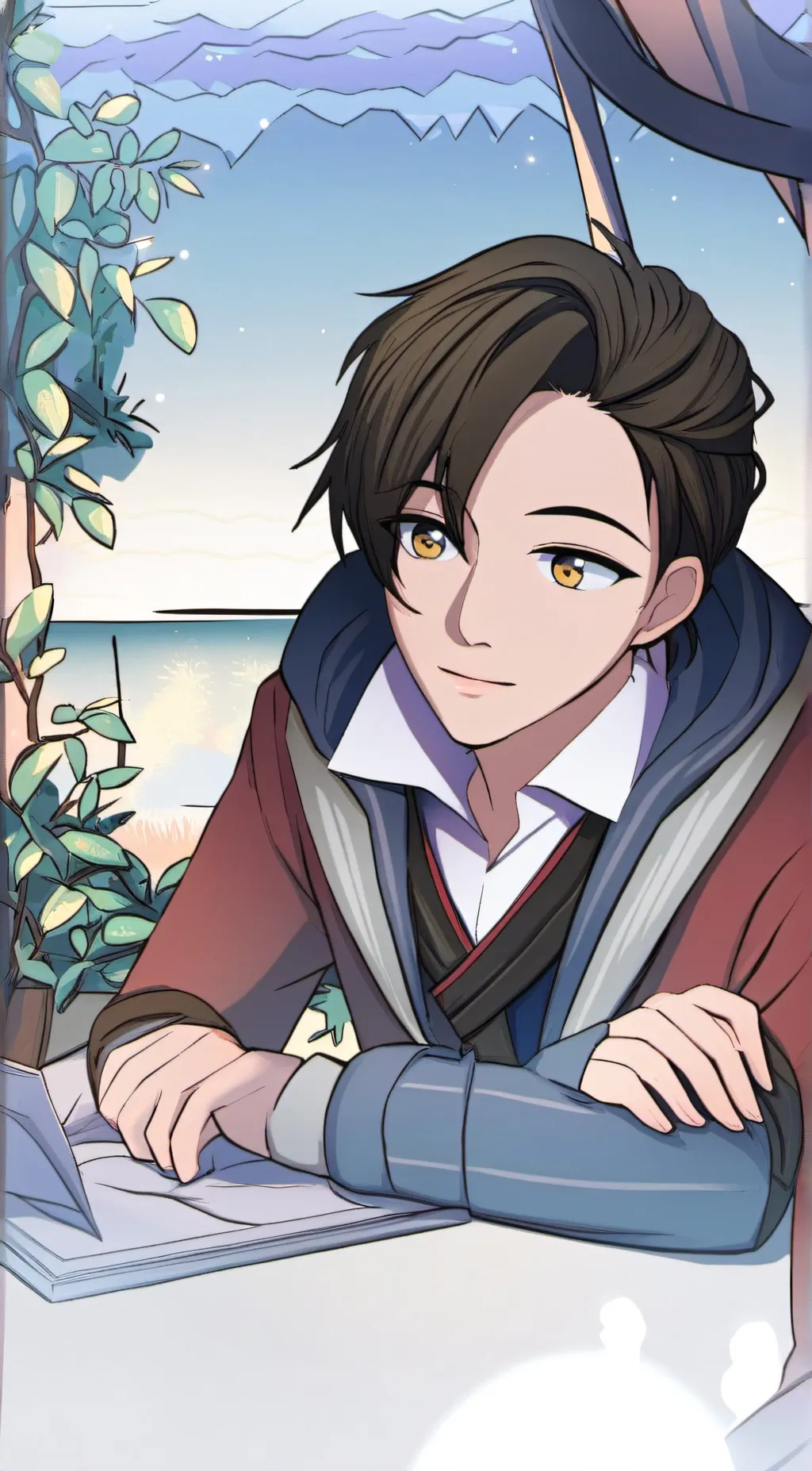 ai character: jacob background