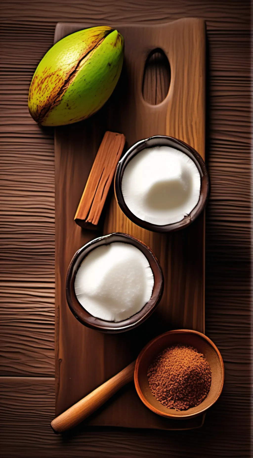 ai character: Coconut song. background