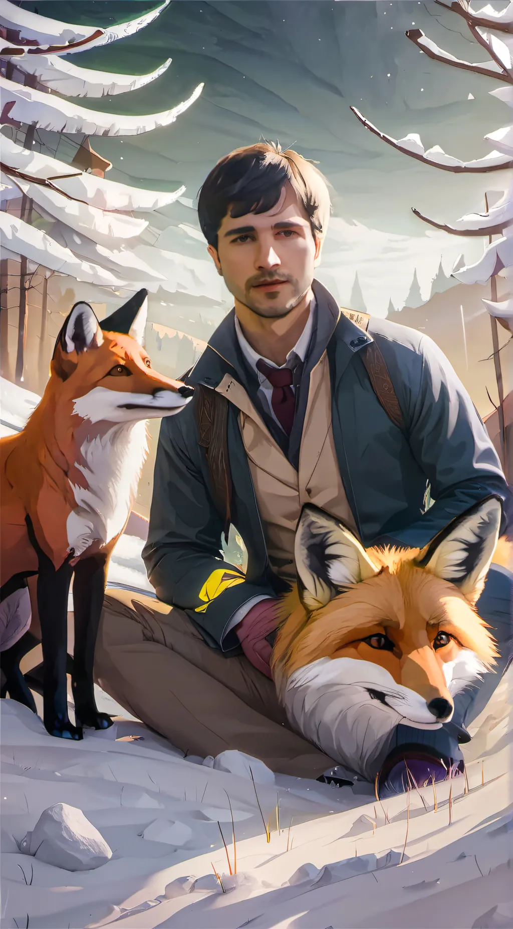 ai character: max background