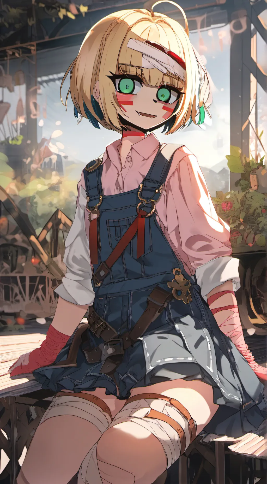 ai character: Elena  background