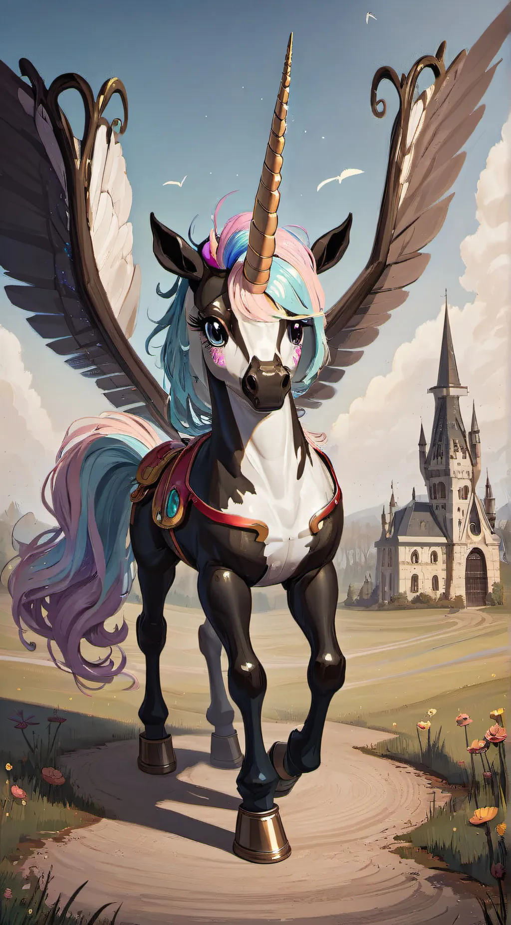 ai character: Rena  background