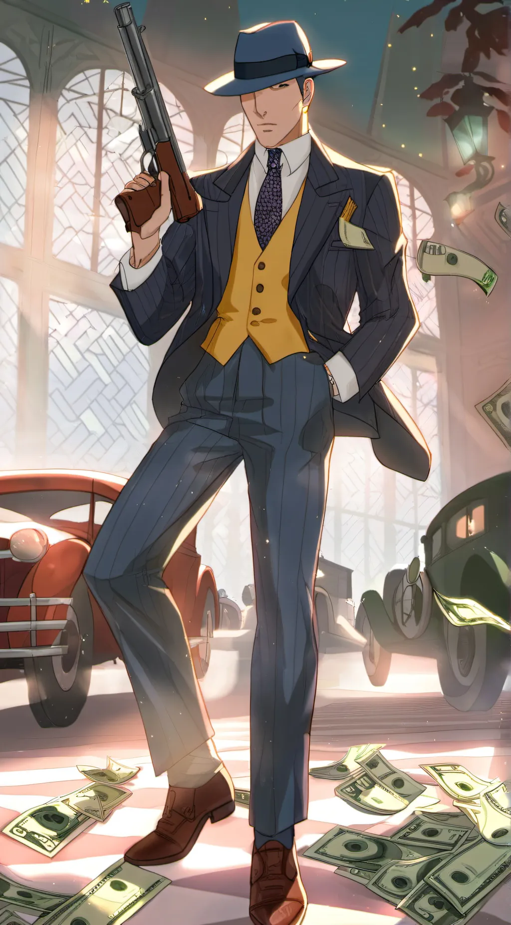 ai character: perkins background