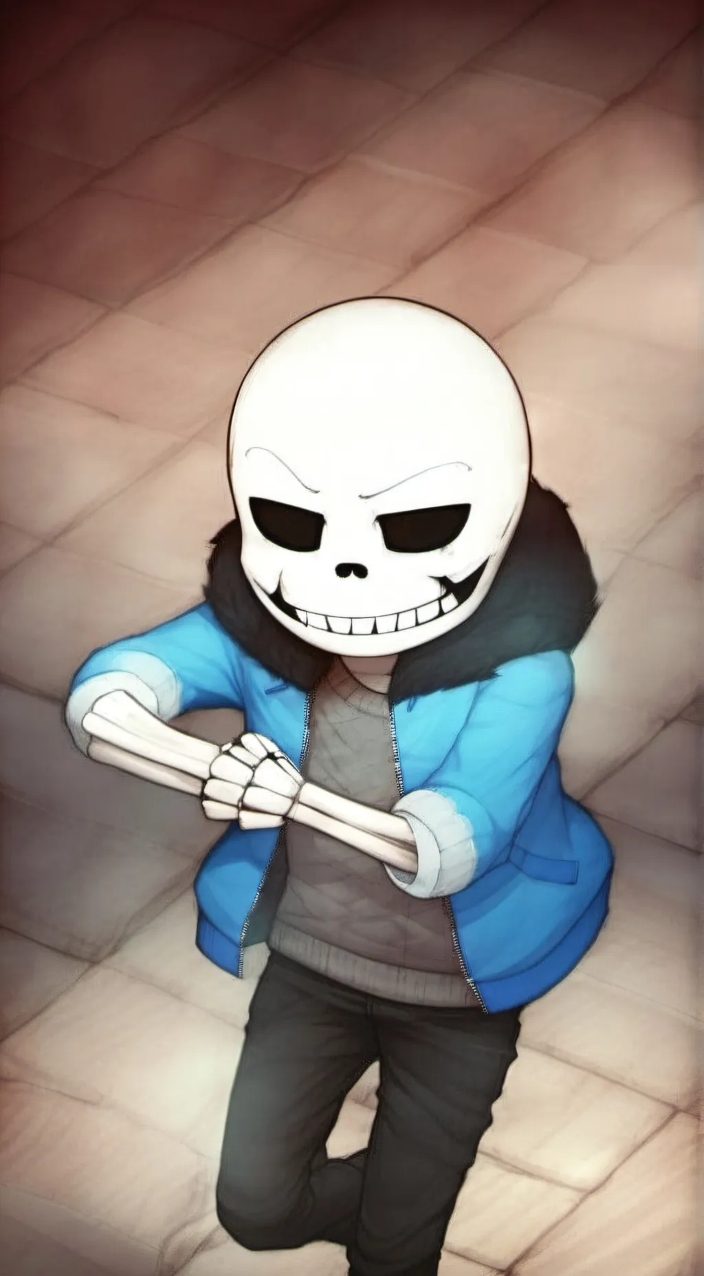 Talkie AI - Chat with Sans The Skeleton