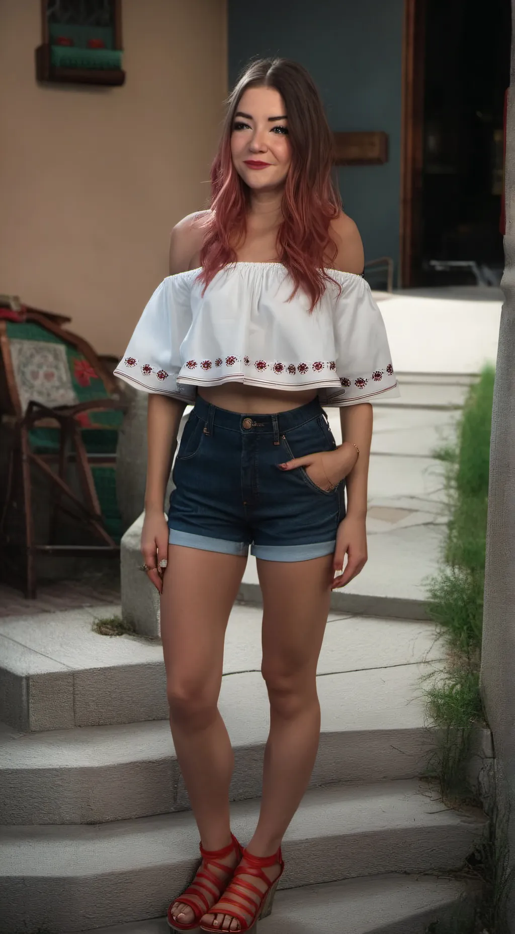 ai character: Mia background