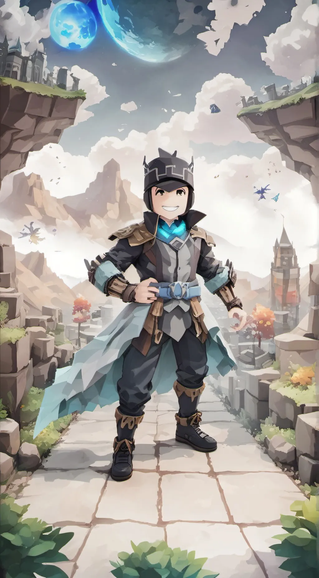 ai character: Roblox background