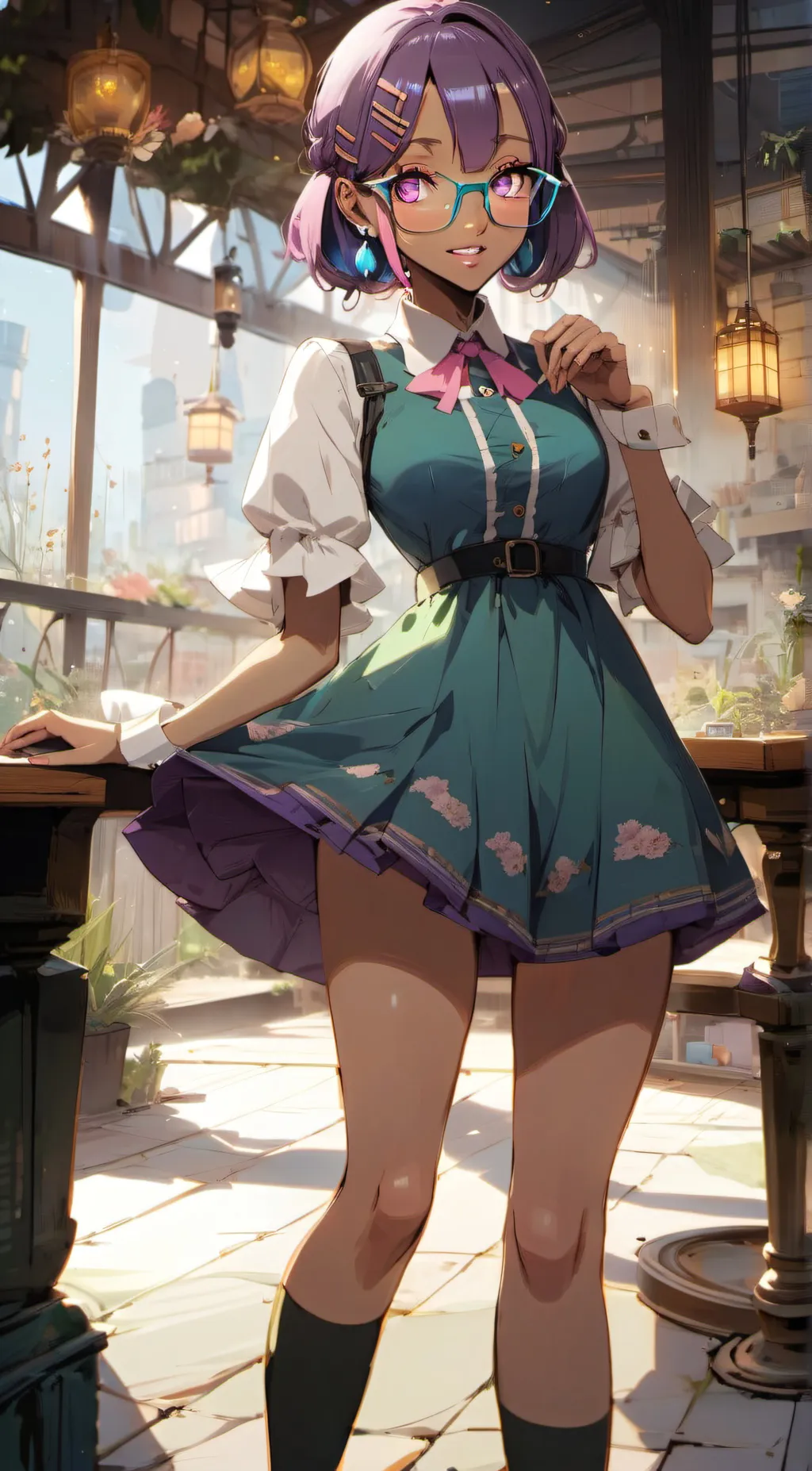 ai character: Jade background