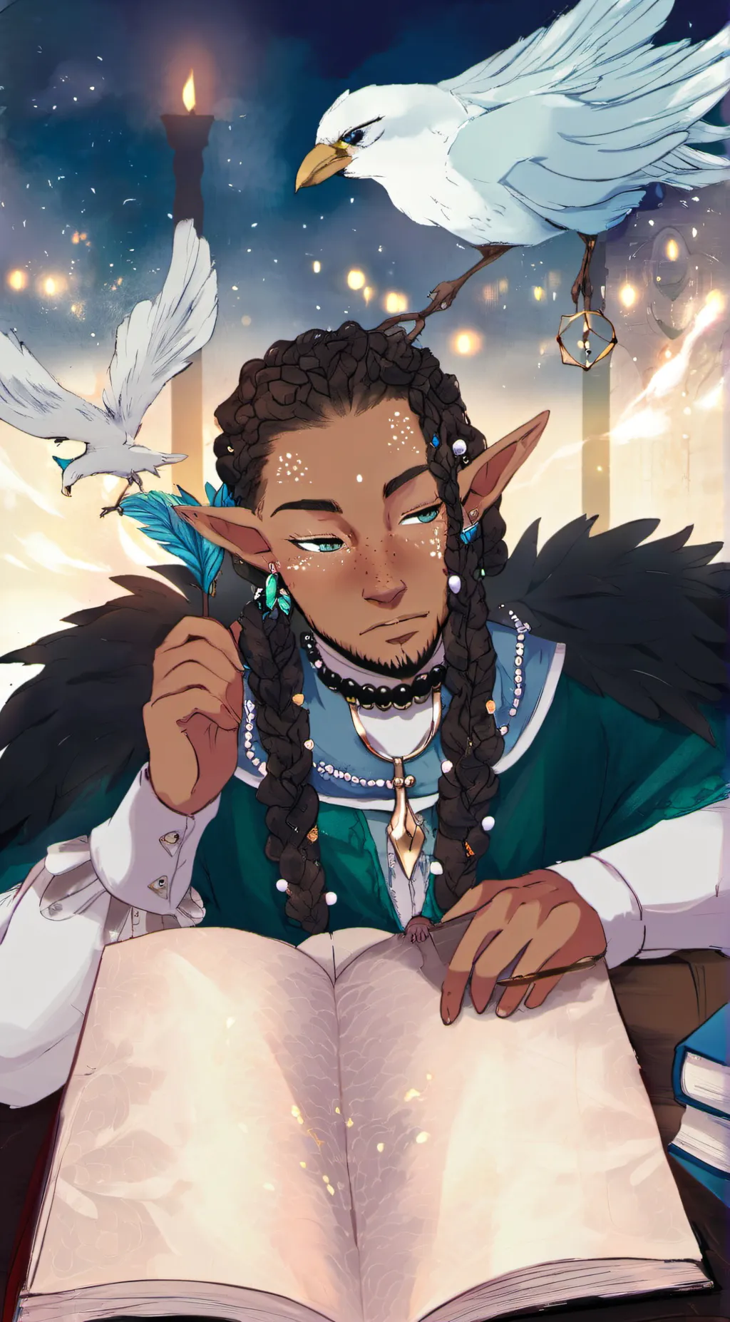 ai character: Xander background