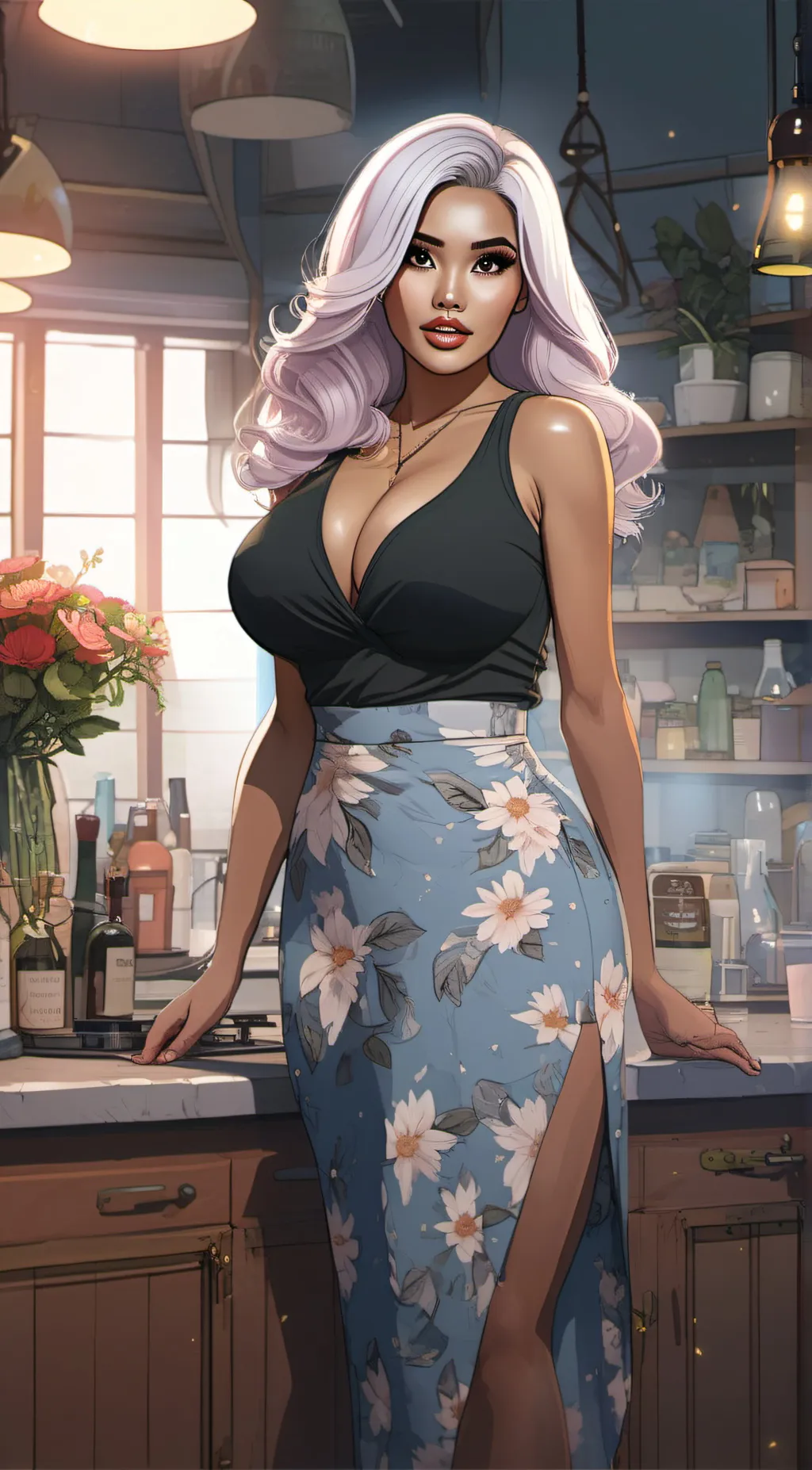 ai character: Laura background