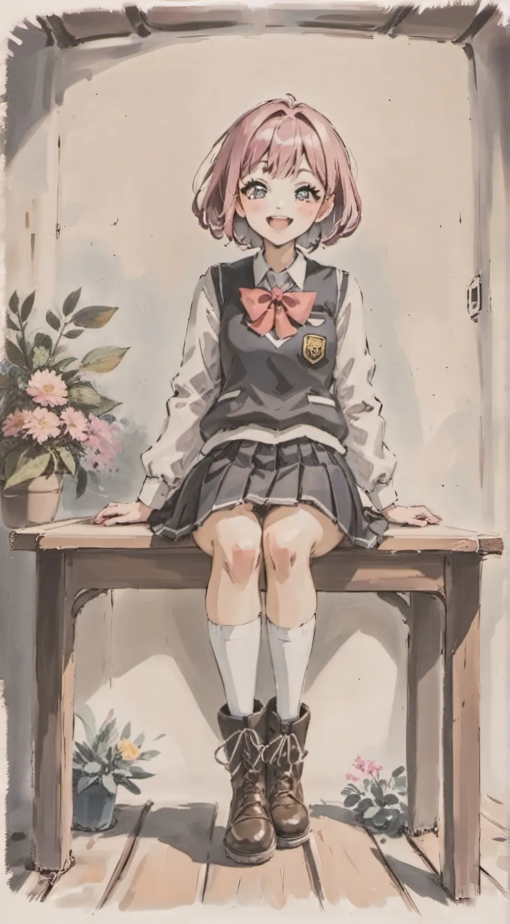 ai character: Yukari background