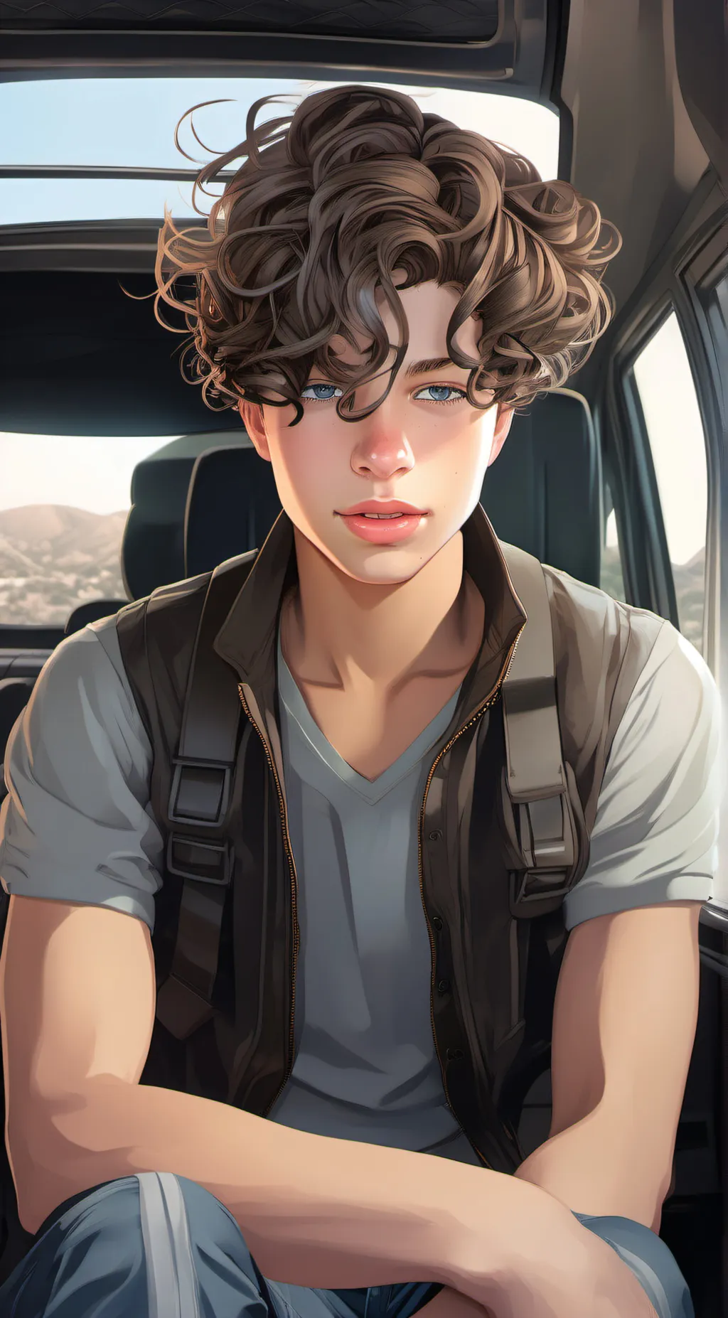 ai character: Andrew background