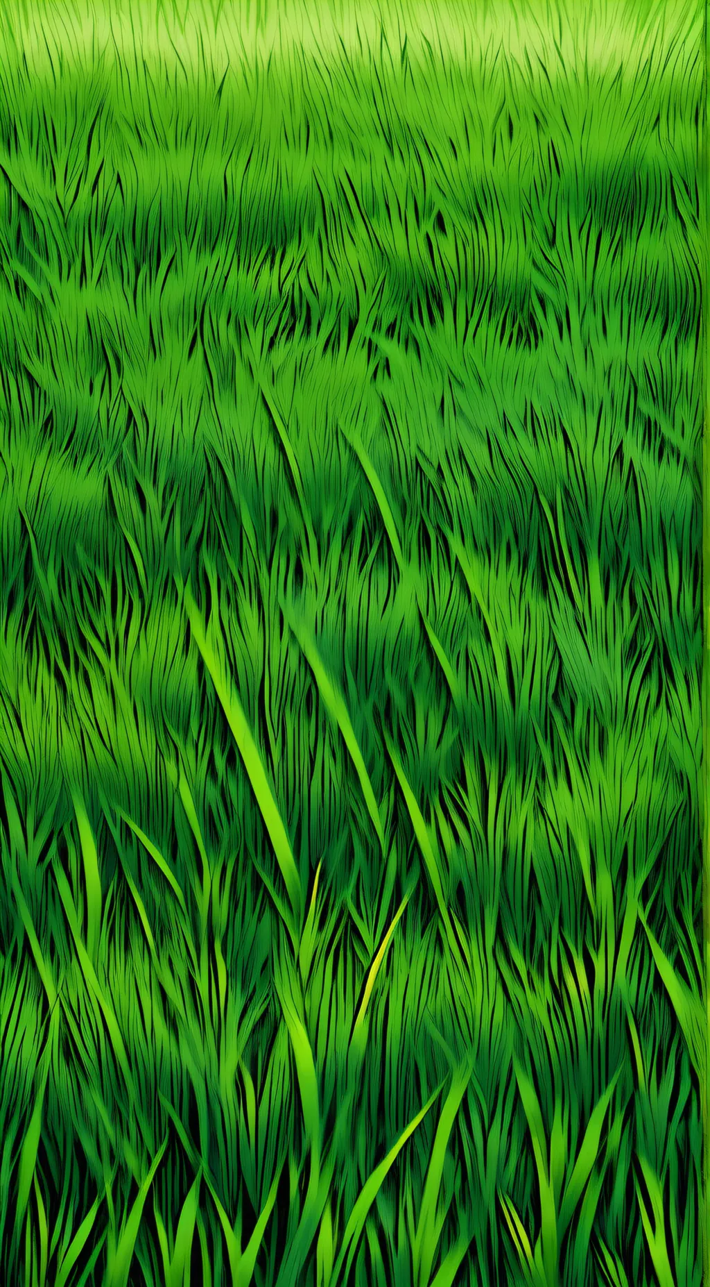 ai character: grass background