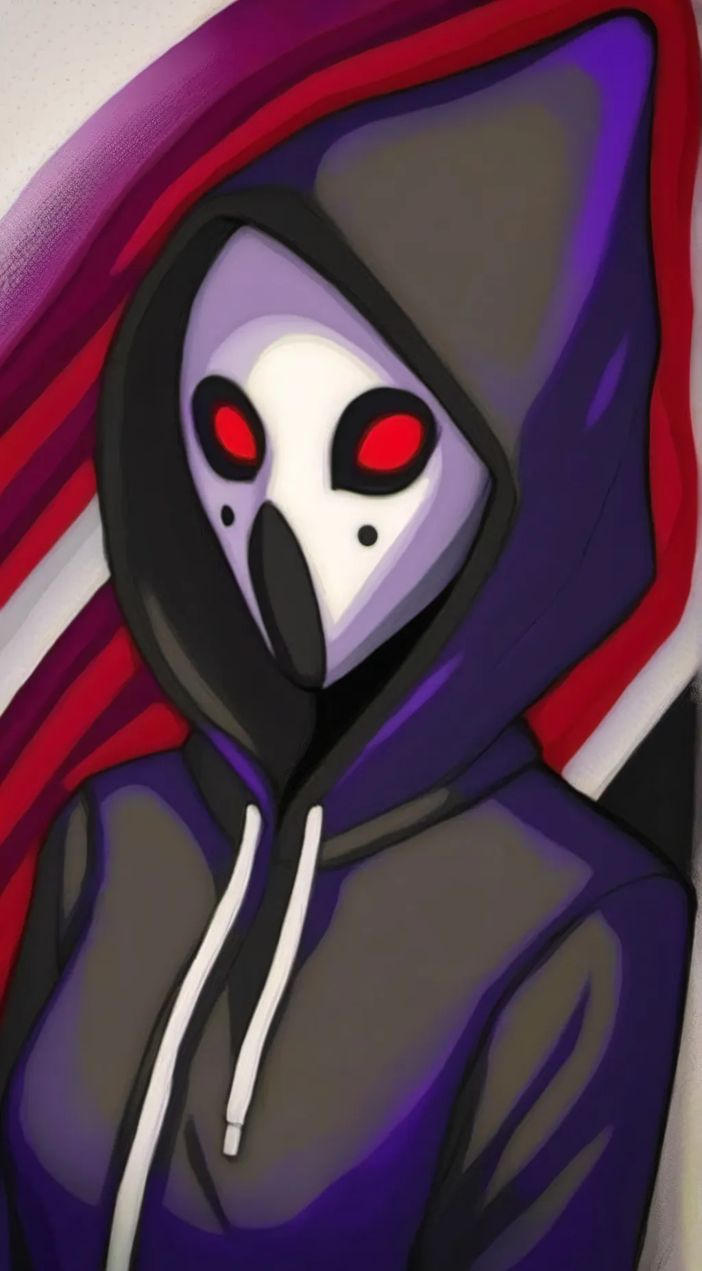 ai character: scp 049 woman background