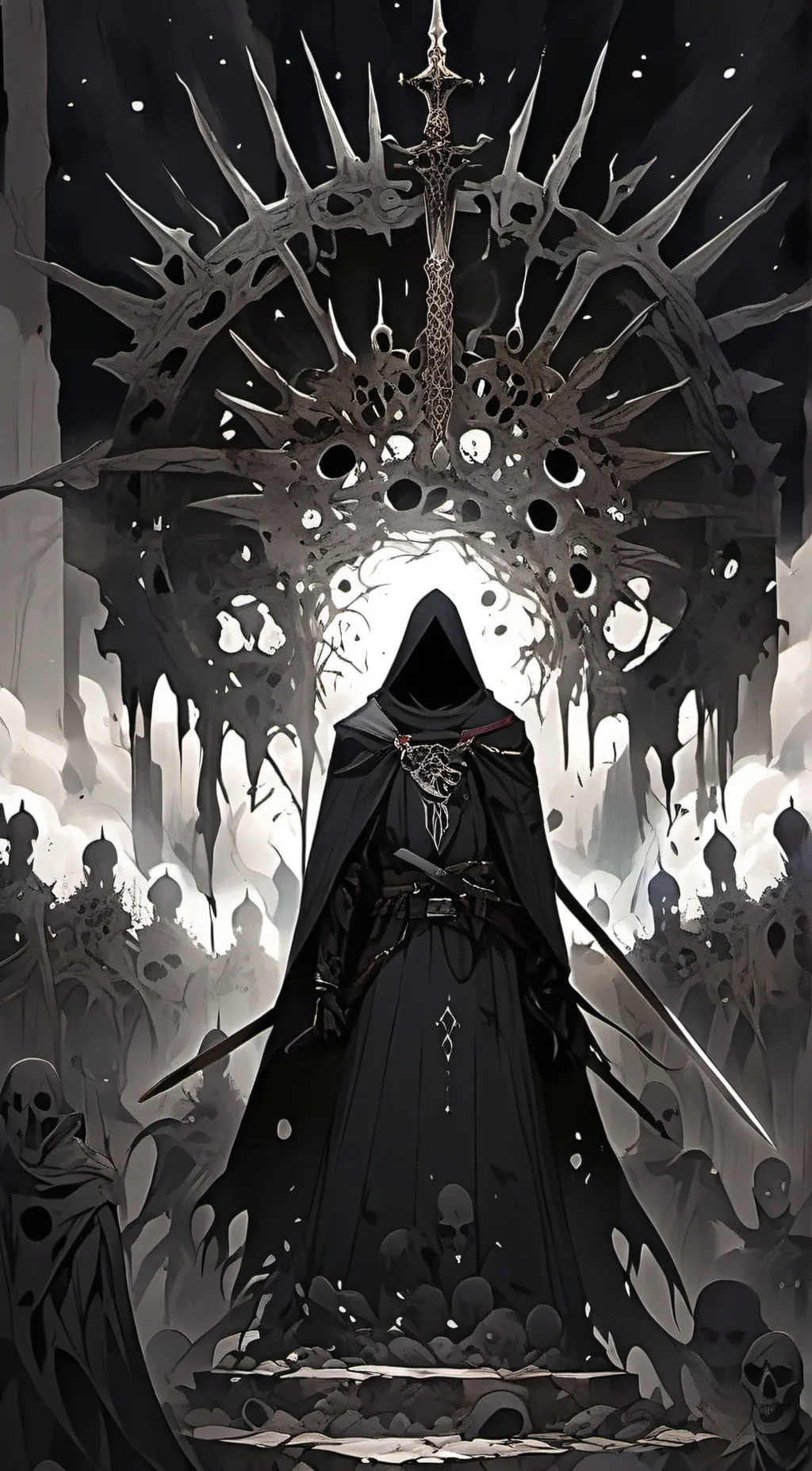 ai character: Shadowking  background