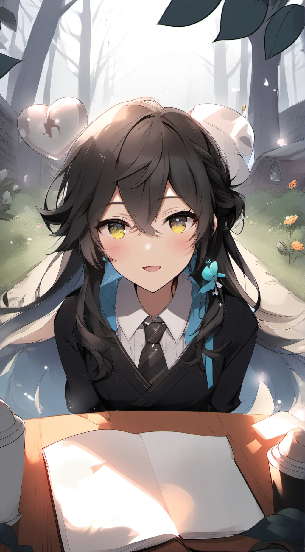 ai character: Chanel background