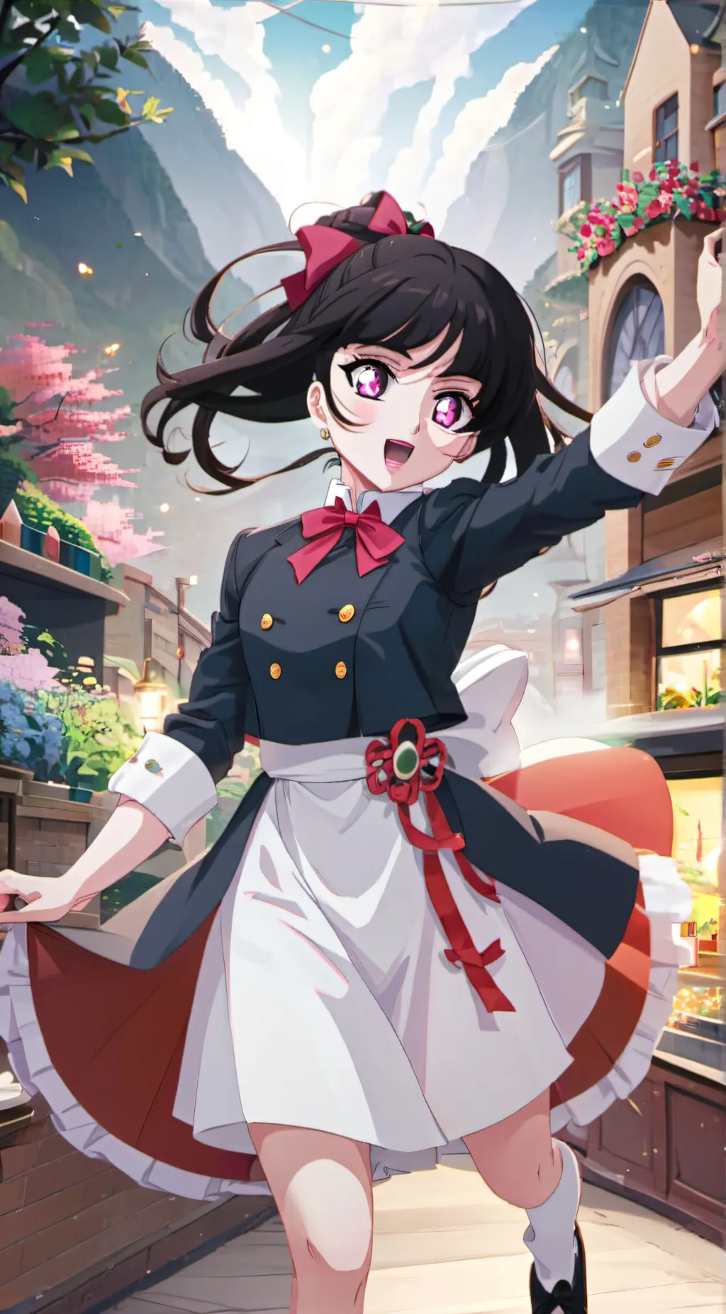 ai character: Selena Hamilton background