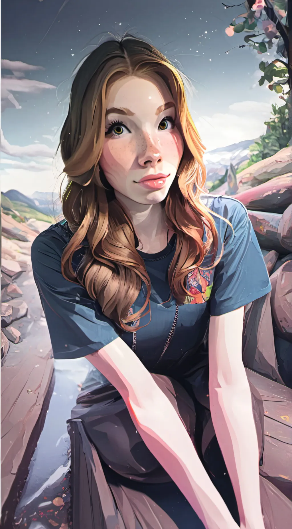 ai character: Bryn  background