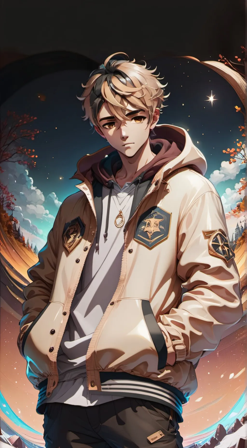 ai character: Kyle background