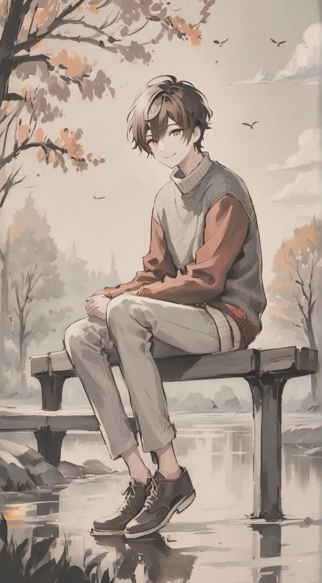 ai character: Carter background