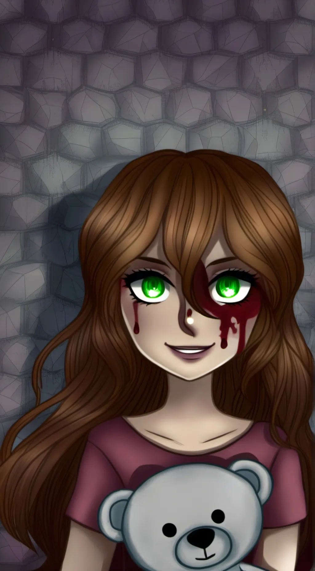 ai character: Sally  background