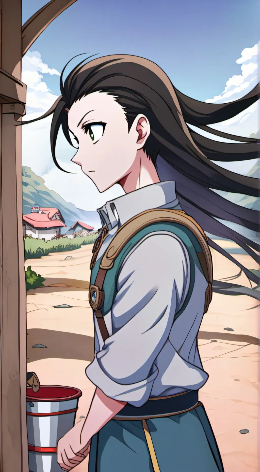 ai character: Ilumi zoldyck background