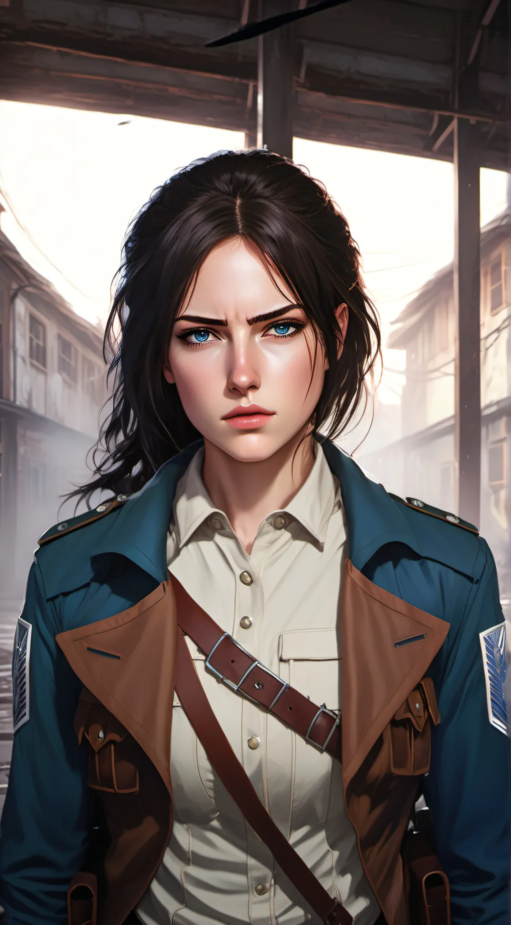 ai character: Emilia Brenner  background