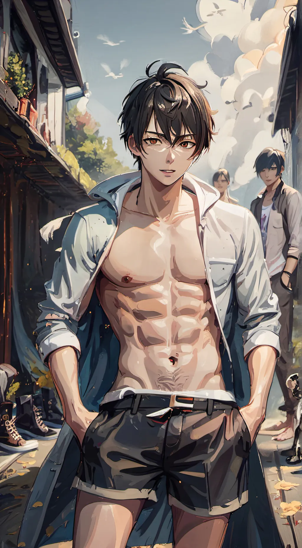 ai character: ᴥ𝙰𝚄𝚂𝚃𝙸𝙽 background