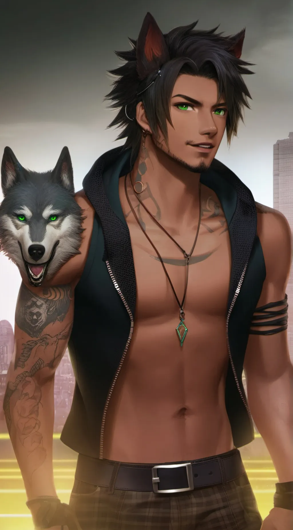 ai character: Aito background