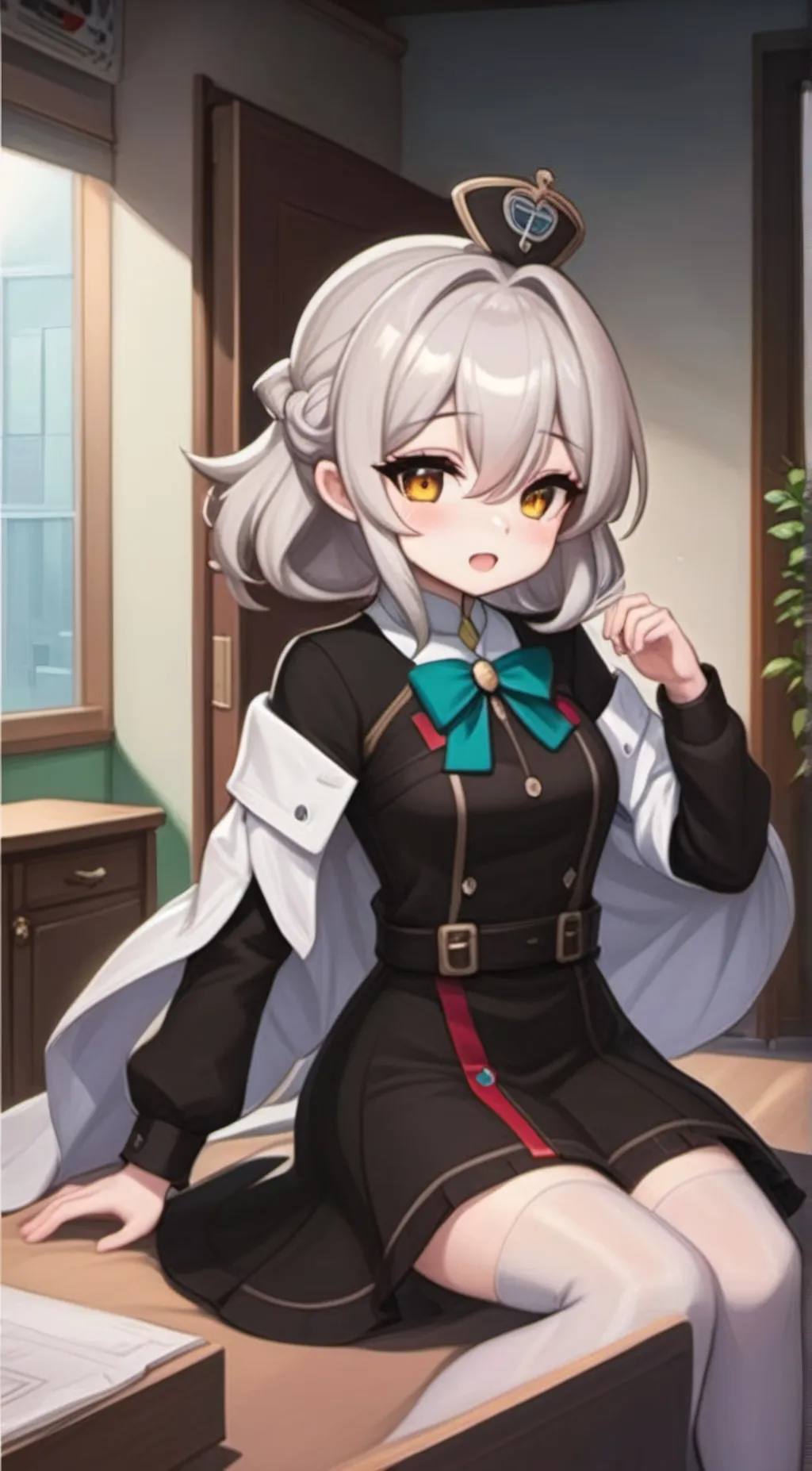 ai character: Lily background